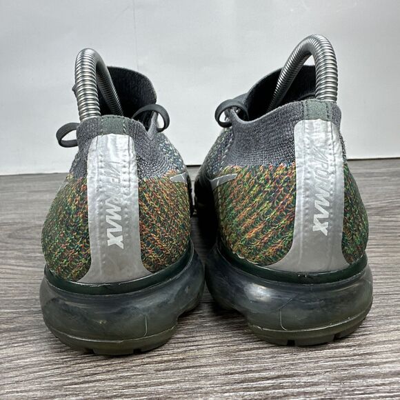 Nike Air Vapormax Flyknit Dark Grey Reflective‎ Silver Women’s Size 8 849557-019 - Picture 5 of 14